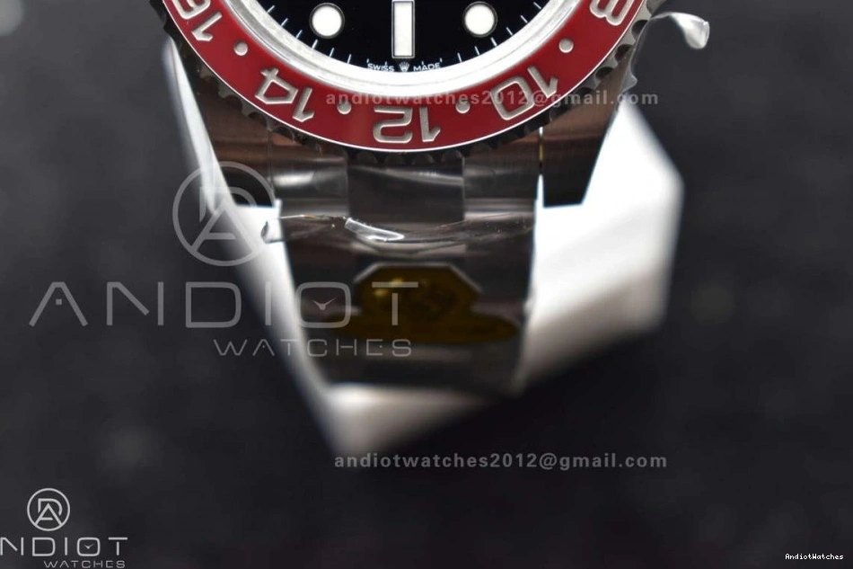 Factory VR3285 Gold Best 1:1 Weight Blue Edition Master GMT Gain 126719 Bracelet 866 BLRO CHS Dial RelaxedFit Oyster II on 0518